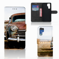 Huawei P30 Pro Telefoonhoesje met foto Vintage Auto - thumbnail