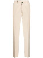 Borrelli pantalon chino en coton à coupe droite - Tons neutres