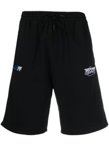 Off-White short de jogging Exact Opp Skate en coton - Noir