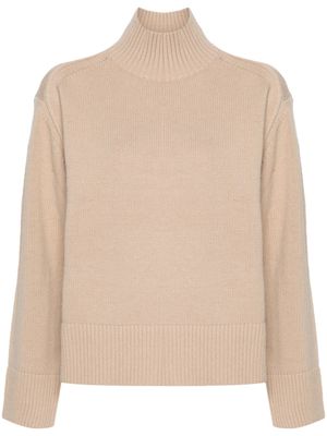 Tommy Hilfiger pull à col montant - Tons neutres