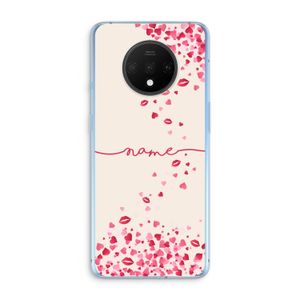 Hartjes en kusjes: OnePlus 7T Transparant Hoesje