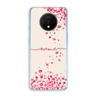 Hartjes en kusjes: OnePlus 7T Transparant Hoesje