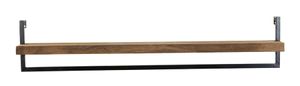 Light & Living Wandplank 'Maddison' 120cm, kleur Donkerbruin