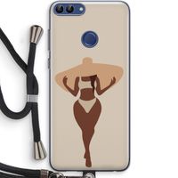 Let's get salty: Huawei P Smart (2018) Transparant Hoesje met koord