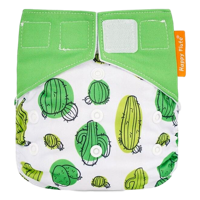 All-In-One klittenband luier - Cactus - thumbnail