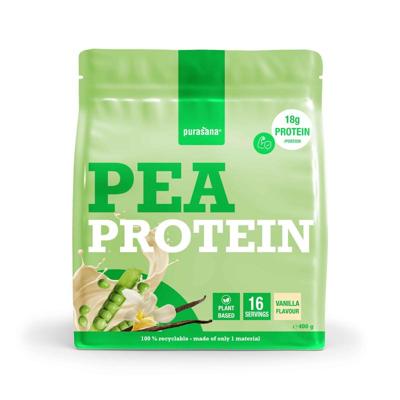 Purasana plant protein erwt vanille