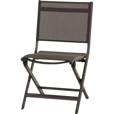 Siena Garden Tesoro M29564 Tuinstoel Aluminium Antraciet (mat), Zwart, Zilver