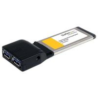 StarTech 2-poorts USB 3.0 expressCard met UASP