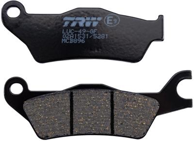 TRW Brake pad mcb 896 organic
