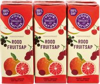 Your Organic Nature Rood Fruit Sap 6-pack - thumbnail