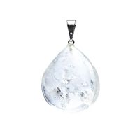 Edelsteen Hanger Bergkristal Druppel (2 - 3 cm)