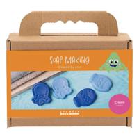 Creativ Company Hobbyset zeep maken zeedieren blauw