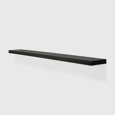 Ethnicraft Wandplank 'Wall' Eikenhout, 210cm, kleur Zwart