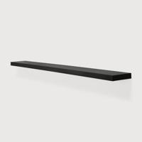 Ethnicraft Wandplank 'Wall' Eikenhout, 210cm, kleur Zwart