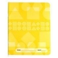 5x Geel basisschool oefenschrift A5