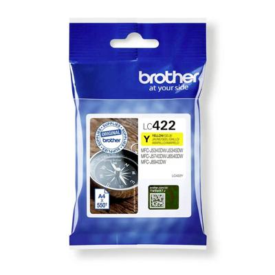 Brother Inktcartridge LC-422Y Origineel Geel LC422Y