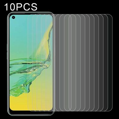 Voor OPPO A32 10 PCS 0 26mm 9H 2.5D Gehard glas film