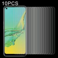 Voor OPPO A32 10 PCS 0 26mm 9H 2.5D Gehard glas film