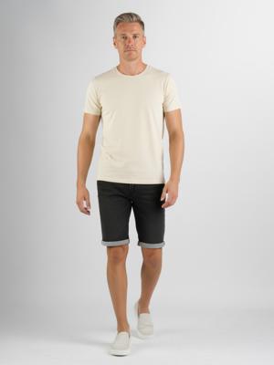 247Jeans Elm Short J04 Dark Grey Denim - Heren Jeans - Slim Fit Jeans - Korte spijkerbroek