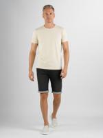 247Jeans Elm Short J04 Dark Grey Denim - Heren Jeans - Slim Fit Jeans - Korte spijkerbroek