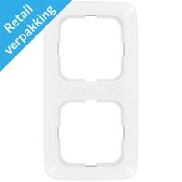 Busch Jaeger wit 2 voudig afdekraam - 4695610