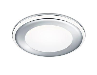 Trio Led inbouwlampAura 14,8cm grijs - 652410106