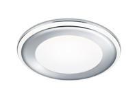 Trio Led inbouwlampAura 14,8cm grijs - 652410106
