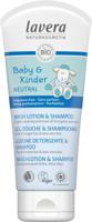 Lavera Baby en kinder sensitiv wash & shampoo EN-FR-IT-DE