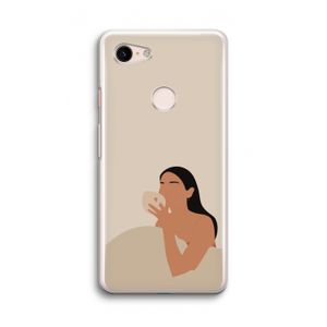 Fresh coffee: Google Pixel 3 Transparant Hoesje