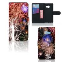 Samsung Galaxy A3 2017 | Wallet Case | met Pasjes | Vuurwerk