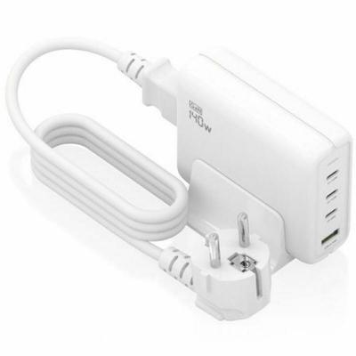 Draadloze oplader Aisens ASCH-140W4P055-W Wit 140 W