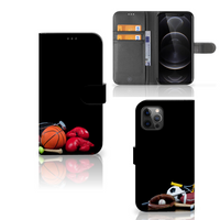 Apple iPhone 12 Pro Max Wallet Case met Pasjes Sports