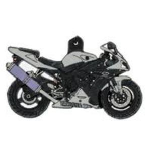 Sleutelhanger Yamaha1000R1&apos;02 Grijs/Zwar
