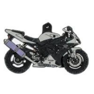 Sleutelhanger Yamaha1000R1&apos;02 Grijs/Zwar