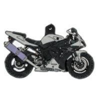 Sleutelhanger Yamaha1000R1'02 Grijs/Zwar Sleutelhanger Yamaha1000R1'02 Grijs/Zwar