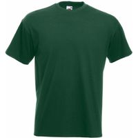 Fruit of the Loom t-shirt donkergroen - thumbnail