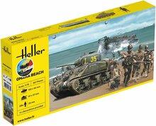 Heller 52332 STARTER KIT Omaha Beach Bouwpakket Schaal 1:72