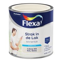 Flexa Strak in de Lak Binnenlak Zijdeglans - Crème Wit - RAL 9001 - thumbnail
