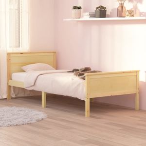 Bedframe massief grenenhout 90x200 cm