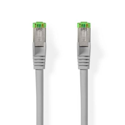 Nedis Cat 8.1 Netwerkkabel | S/FTP | RJ45 Male | RJ45 Male | 20.0 m | Rond | LSZH | Grijs | Label - CCGL85520GY200