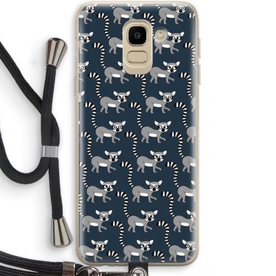 Makis: Samsung Galaxy J6 (2018) Transparant Hoesje met koord