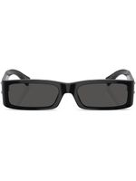 Dolce & Gabbana Eyewear lunettes de soleil DG4444 à monture rectangulaire - Noir