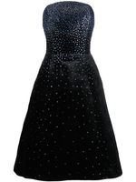 JEAN-LOUIS SABAJI crystal-embellished midi dress - Noir - thumbnail