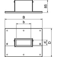 OBO Bettermann 7218122 Wandconsole 1 stuk(s)