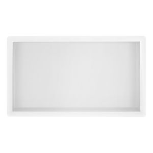 Wandnis Wiesbaden Demis | Inbouw | 30x60x7 cm | 1 vak | Wit mat