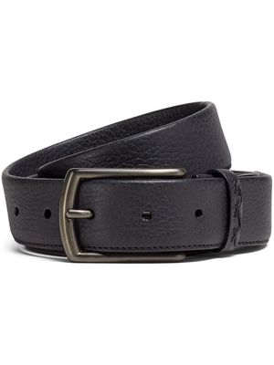 Zegna ceinture en cuir - Noir