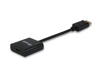 Equip 133438 DisplayPort HDMI Zwart kabeladapter/verloopstukje