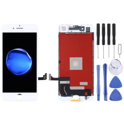 Originele LCD-scherm en digitizer volledige assemblage voor iPhone 7 (wit)