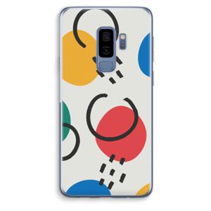 Illustratieve pop 3: Samsung Galaxy S9 Plus Transparant Hoesje