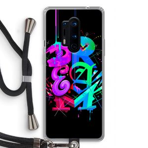 Dream: OnePlus 8 Pro Transparant Hoesje met koord